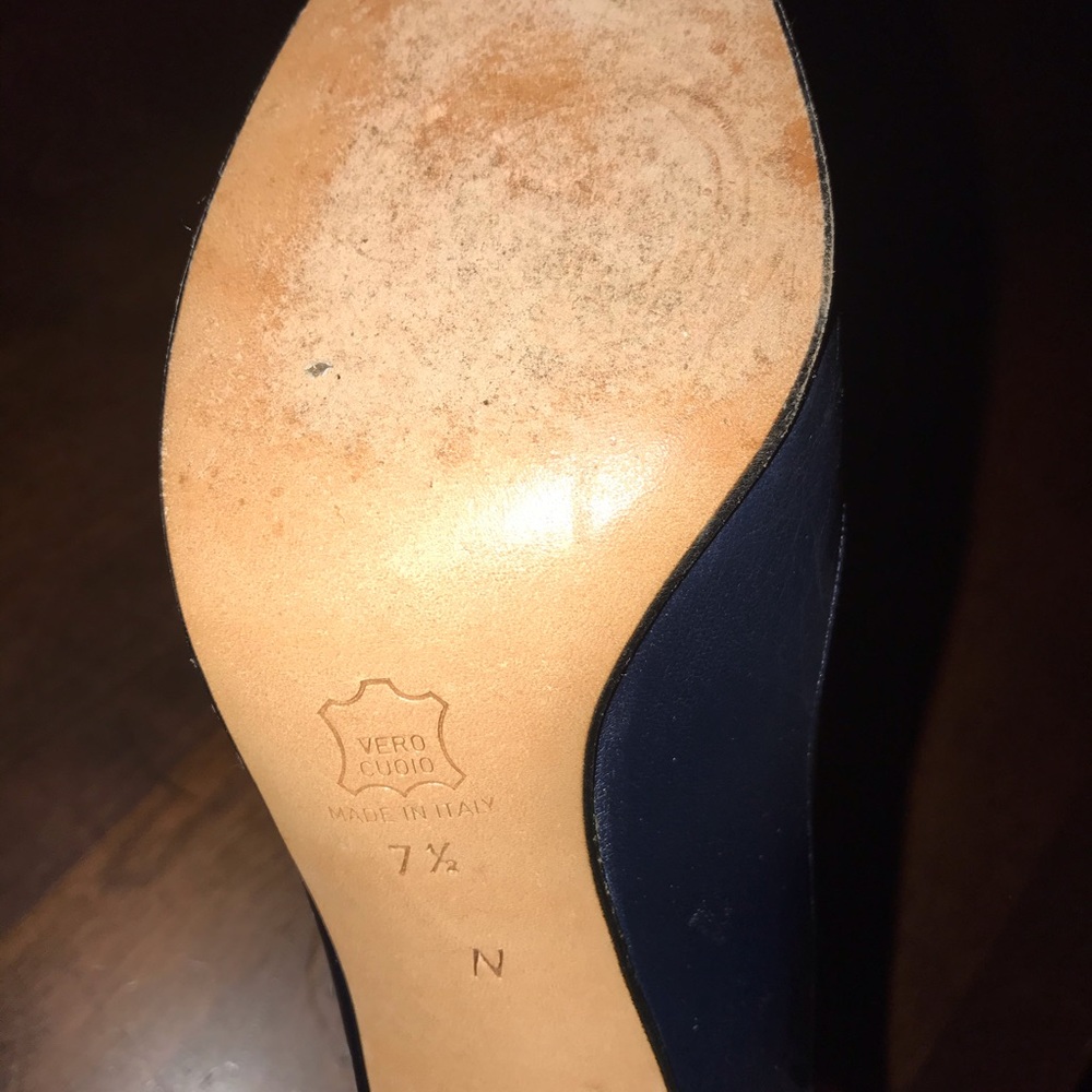 Vintage Authentic YSL Pumps 7-1/2 Narrow - Picture 7 of 10